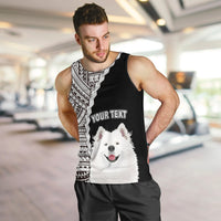 custom-samoyed-dog-men-tank-top-with-polynesian-tribal-tattoo