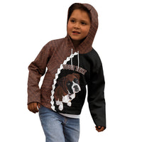 Custom Boxer Dog Kid Hoodie With Polynesian Tribal Tattoo LT6 - Wonder Print Shop