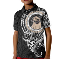 Polynesian Pug Dog Kid Polo Shirt Dog In My Heart LT6 - Wonder Print Shop