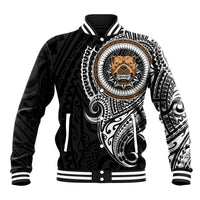 Polynesian Pitbull Dog Baseball Jacket Dog In My Heart LT6 - Wonder Print Shop