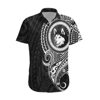 Polynesian Husky Dog Hawaiian Shirt Dog In My Heart LT6 - Wonder Print Shop