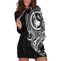Polynesian Husky Dog Hoodie Dress Dog In My Heart LT6 - Wonder Print Shop