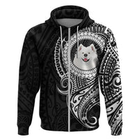 Polynesian Samoyed Dog Hoodie Dog In My Heart LT6 - Wonder Print Shop