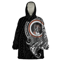 Polynesian Boxer Dog Wearable Blanket Hoodie Dog In My Heart LT6 - Wonder Print Shop