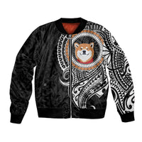 Polynesian Shiba Inu Dog Bomber Jacket Dog In My Heart LT6 - Wonder Print Shop