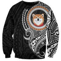 Polynesian Shiba Inu Dog Sweatshirt Dog In My Heart LT6 - Wonder Print Shop