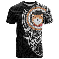 Polynesian Shiba Inu Dog T Shirt Dog In My Heart LT6 - Wonder Print Shop