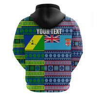 Custom Malampa Fiji Hoodie Tribal Patterns LT6 - Wonder Print Shop