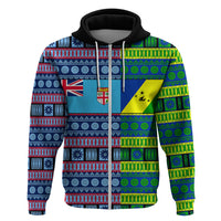 Custom Malampa Fiji Hoodie Tribal Patterns LT6 - Wonder Print Shop