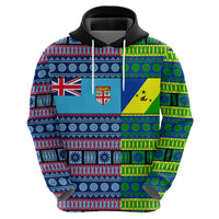 Custom Malampa Fiji Hoodie Tribal Patterns LT6 - Wonder Print Shop