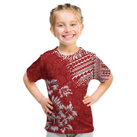 Hawaii Summer Kid T Shirt Mix Polynesian Red LT6 - Wonder Print Shop