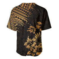 Hawaii Summer Baseball Jersey Mix Polynesian Gold LT6 - Wonder Print Shop