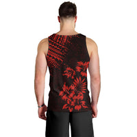 hawaii-summer-men-tank-top-mix-polynesian-black-red