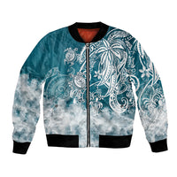 Polynesian Sea Turtle Bomber Jacket Tribal LT6 - Wonder Print Shop