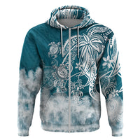 Polynesian Sea Turtle Hoodie Tribal LT6 - Wonder Print Shop