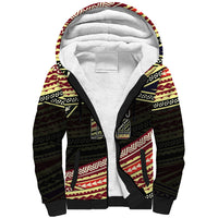 (Custom Personalised) Happy Fathers Day Polynesian Sherpa Hoodie I Love You Dad LT6 - Wonder Print Shop