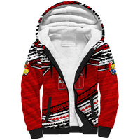 (Custom Personalised) Happy Fathers Day Tonga Sherpa Hoodie I Love You Dad LT6 - Wonder Print Shop