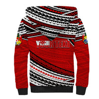 (Custom Personalised) Happy Fathers Day Tonga Sherpa Hoodie I Love You Dad LT6 - Wonder Print Shop