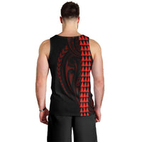 polynesian-men-tank-top-hawaiian-warrior-and-aloha-girl-with-hammerhead-shark-tattoos-red