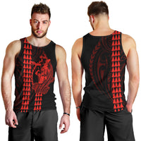 polynesian-men-tank-top-hawaiian-warrior-and-aloha-girl-with-hammerhead-shark-tattoos-red