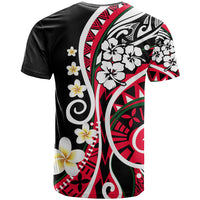 Plumeria Polynesian T Shirt Trending Red LT6 - Wonder Print Shop