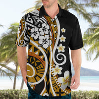 Plumeria Polynesian Hawaiian Shirt Trending Gold LT6 - Wonder Print Shop