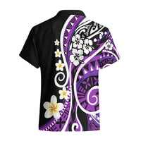 Plumeria Polynesian Hawaiian Shirt Trending Purple LT6 - Wonder Print Shop