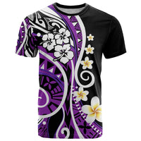Plumeria Polynesian T Shirt Trending Purple LT6 - Wonder Print Shop