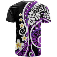 Plumeria Polynesian T Shirt Trending Purple LT6 - Wonder Print Shop