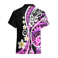 Plumeria Polynesian Hawaiian Shirt Trending Pink LT6 - Wonder Print Shop