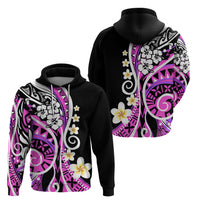Plumeria Polynesian Hoodie Trending Pink LT6 - Wonder Print Shop