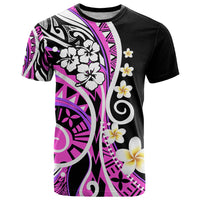 Plumeria Polynesian T Shirt Trending Pink LT6 - Wonder Print Shop