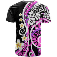 Plumeria Polynesian T Shirt Trending Pink LT6 - Wonder Print Shop