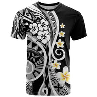 Plumeria Polynesian T Shirt Trending Black LT6 - Wonder Print Shop