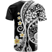 Plumeria Polynesian T Shirt Trending Black LT6 - Wonder Print Shop