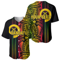 Custom Vanuatu Baseball Jersey Polynesian Tribal LT6 - Wonder Print Shop