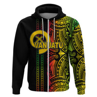 Custom Vanuatu Hoodie Polynesian Tribal LT6 - Wonder Print Shop