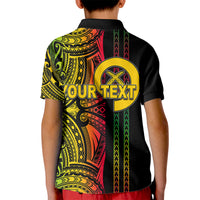 Custom Vanuatu Kid Polo Shirt Polynesian Tribal LT6 - Wonder Print Shop