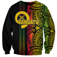 Custom Vanuatu Sweatshirt Polynesian Tribal LT6 - Wonder Print Shop