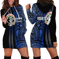 Custom Northern Mariana Islands Hoodie Dress Polynesian Tribal LT6 - Wonder Print Shop