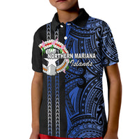 Custom Northern Mariana Islands Kid Polo Shirt Polynesian Tribal LT6 - Wonder Print Shop