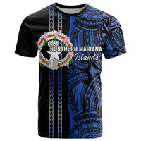 Custom Northern Mariana Islands T Shirt Polynesian Tribal LT6 - Wonder Print Shop
