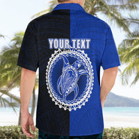 Custom Pukapuka Of Cook Islands Hawaiian Shirt Mix Half Black LT6 - Wonder Print Shop