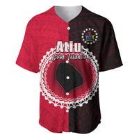 Custom Atiu Of Cook Islands Baseball Jersey Mix Half Black LT6 - Wonder Print Shop