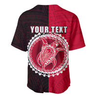 Custom Atiu Of Cook Islands Baseball Jersey Mix Half Black LT6 - Wonder Print Shop