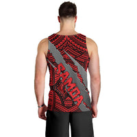 polynesian-samoa-men-tank-top-with-coat-of-arms-claws-style-red