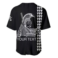 Custom Hawaii Baseball Jersey King Kamehameha Day - White LT6 - Wonder Print Shop