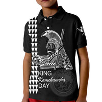 Custom Hawaii Kid Polo Shirt King Kamehameha Day - White LT6 - Wonder Print Shop