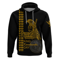 Custom Hawaii Hoodie King Kamehameha Day - Gold LT6 - Wonder Print Shop