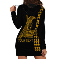 Custom Hawaii Hoodie Dress King Kamehameha Day - Gold LT6 - Wonder Print Shop